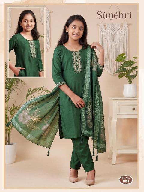 SUNEHRI Wholesale Kurtis for kids